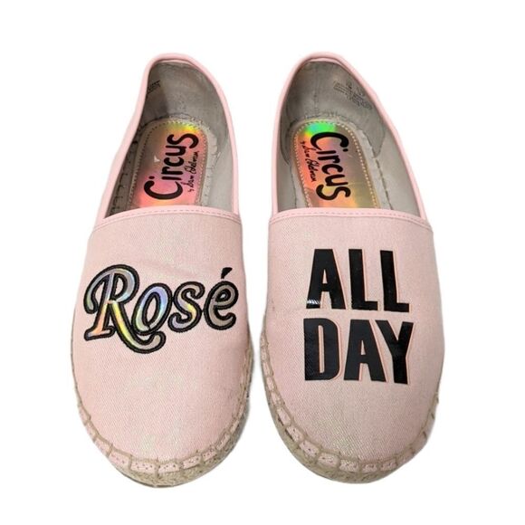 CIRCUS SAM EDELMAN Leni Rose All Day Espadrilles 7 - Picture 1 of 8
